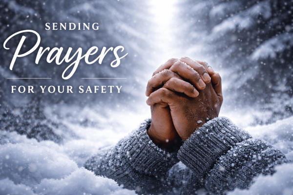 Prayer for Safety and Protection During the Winter Storm